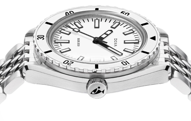 Doxa Sub 200 Whitepearl Bracelet Watch