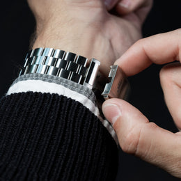 Fortis Flieger F-43 Bicompax Bracelet Watch