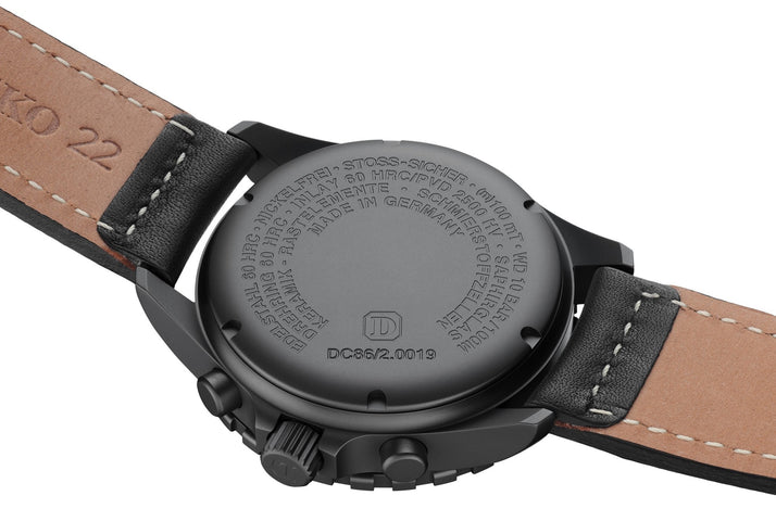 Damasko Watch DC86/2 Black Leather