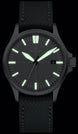 Damasko Watch DS 30 Grey Louis Black Leather Pin