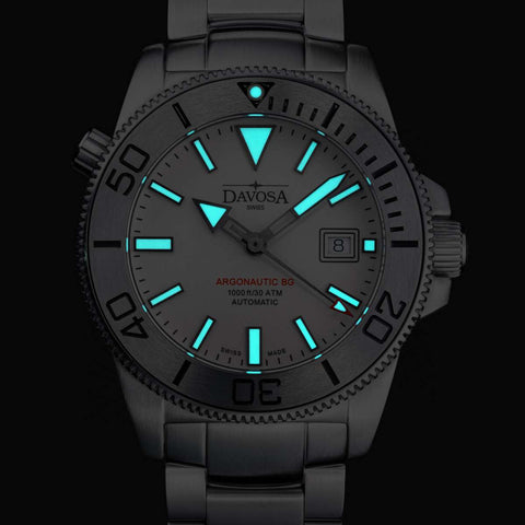 Davosa Argonautic BG Automatic White Watch