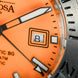 Davosa Watch Argonautic Coral Orange Limited Edition