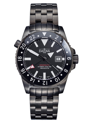 Davosa Watch Argonautic Dual Time GMT Gun 16151280