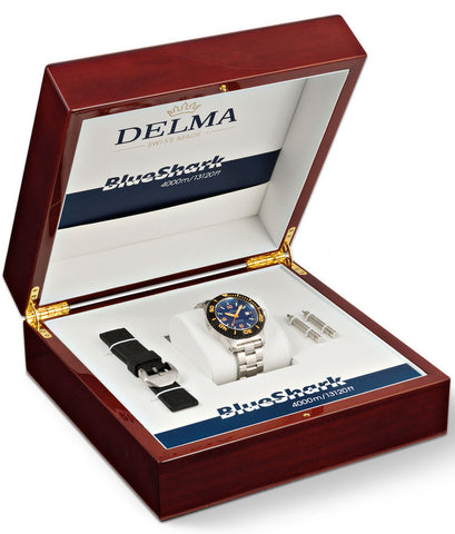 Delma Watch Divers Blue Shark III Limited Edition