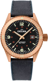Delma Watch Cayman Field Bronze Black 31601.726.6.034