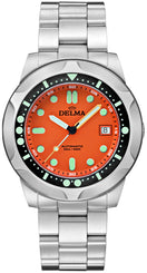 Delma Watch Quattro Orange Limited Edition 41701.744.6.158
