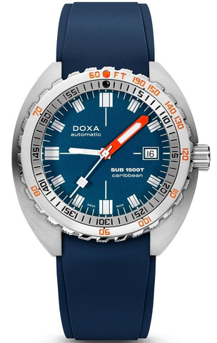 Doxa Watch SUB 1500T Caribbean Rubber 883.10.201.32