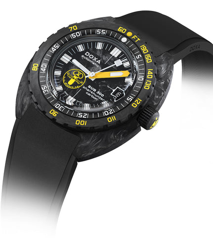 Doxa Sub 300 Carbon Aqua Lung US Divers Limited Edition Watch