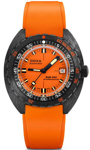 Doxa Watch SUB 300 Carbon COSC Professional Rubber 822.70.351.21