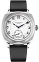 Duckworth Prestex Watch Bolton Small Seconds White Black Rubber D667-02-AR