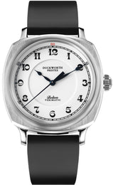 Duckworth Prestex Watch Bolton Verimatic White Black Rubber D703-02-AR