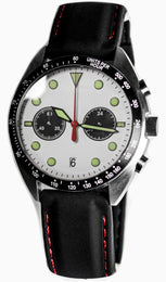 Enoksen Watch Drive E04/B Drivers Chronograph White