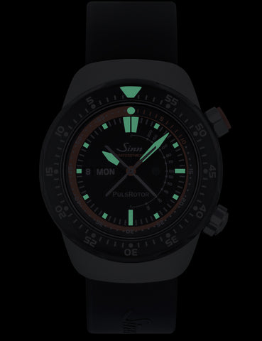 Sinn EZM 12 Silicone Black Watch