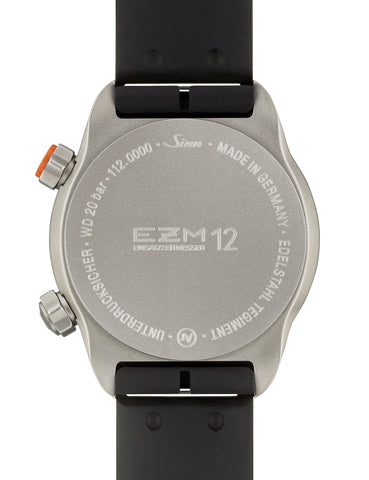 Sinn Watch EZM 12 Silicone Black