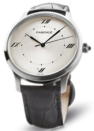 Faberge Alexei White Gold, Four numerals and Black Diamonds