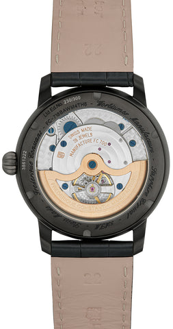 Frederique Constant Watch Classics Worldtimer Manufacture Offline Full Black Limited Edition D