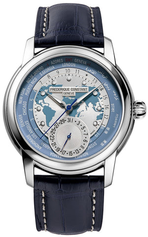 Frederique Constant Watch Classics Worldtimer Manufacture Limited Edition FC-718LWBWM4H6.