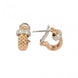 Fope Flex'It Vendome 18ct Rose Gold 0.20ct Diamond Earrings