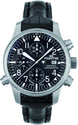 Fortis Watch F-43 Flieger Black Label Limited Edition 702.10.81 LF.01 BLACK STRAP