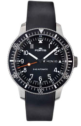 Fortis Watch B-42 Official Cosmonauts Day Date 647.10.11 K