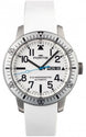 Fortis Watch B-42 Marinemaster White Day Date 647.11.42 SI