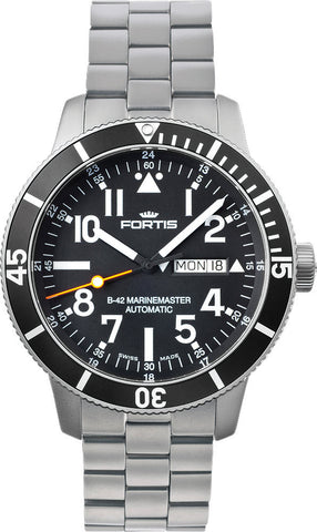 Fortis Watch B-42 Diver Titanium Day Date 647.29.41 M