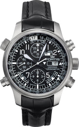 Fortis Watch F-43 Flieger Chronograph Alarm GMT Limited Edition 703.10.11. LC.01