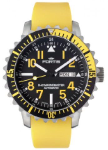 Fortis Watch Aquatis Marinemaster Yellow