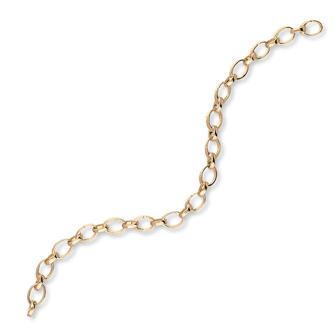 Faberge Treillage 18ct Rose Gold Chain Bracelet For Charms 595BT1163