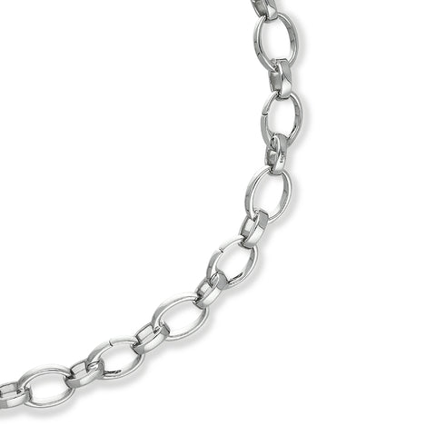 Faberge Treillage 18ct White Gold Chain Bracelet For Charms 595BT1670