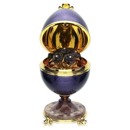 Faberge 18ct Yellow Gold Vermeil Blue John Diamond Objet Limited Edition 1277DA2315