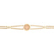 Faberge Heritage 18ct Yellow Gold Diamond White Enamel Bracelet 748BT1516