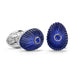 Faberge Heritage Grigori 18ct White Gold Sapphire Crystal Lapis Cufflinks 299CU610