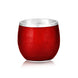 Faberge Sterling Silver Red Guilloche Vitreous Enamel Shot Glass 332DA796