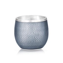 Faberge Sterling Silver Silver Guilloche Vitreous Enamel Shot Glass 332DA1099