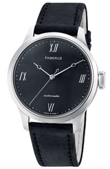 Faberge Watch Altruist 18ct White Gold Black 864WA1930