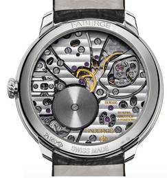 Faberge Lady Compliquee Peacock Black Sapphire Watch