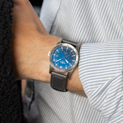 Fortis Watch Flieger F39 Midnight Blue