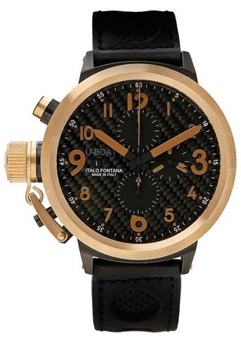 U-Boat Flightdeck 50 Gold Bezel D 1838