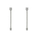 Fope Aria 18ct White Gold 0.09ct Diamond Pendant Earrings OR890 BBR.