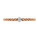 Fope Eka Anniversario 18ct Rose Gold 0.40ct Diamond Bracelet, 707B/PAVE.