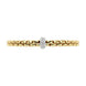 Fope Eka Anniversario 18ct Yellow Gold 0.40ct Diamond Bracelet, 707B/PAVE.