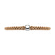 Fope Flex'it Solo 18ct Rose Gold Bracelet, 634B.