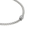 Fope Flex'it Solo 18ct White Gold 0.17ct Diamond Necklace, 653C/BBR.
