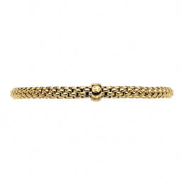 Fope Flex'it Solo 18ct Yellow Gold Bracelet, 620B.
