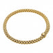 Fope Flex'it Solo 18ct Yellow Gold Bracelet, 620B.