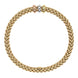 Fope Flex'it Solo 18ct Yellow Gold Mixed Rondelle Bracelet, 653B.