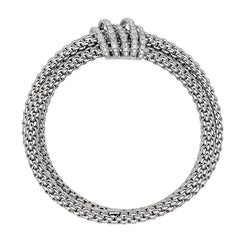 Fope Mialuce 18ct White Gold 1.20ct Diamond Bracelet, 651B/PAVE.