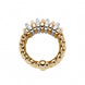 Fope Panorama 18ct Yellow Gold 0.30ct Diamond Rondelle Ring, AN588 BBR.