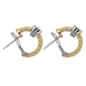 Fope Prima 18ct Yellow Gold 0.08ct Diamond Hoop Earrings, OR746/BBR.